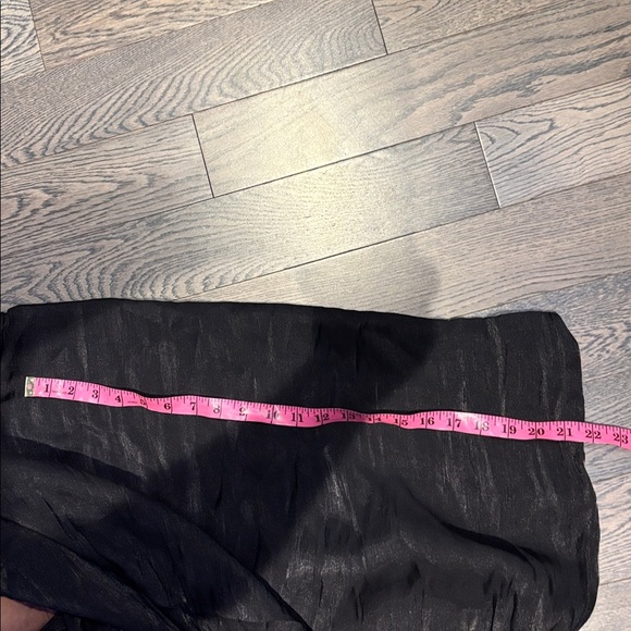 VINTAGE Black Muumuu- One Size Fits All - Picture 9 of 10